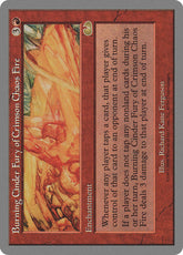 Burning Cinder Fury of Crimson Chaos Fire - Magic: The Gathering - MoxLand
